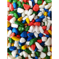 Mixed Color Pebbles