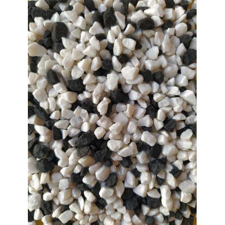 Black and White Natural Sand